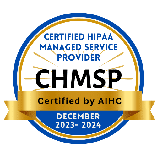 Certified HIPAA Managed Service Provider